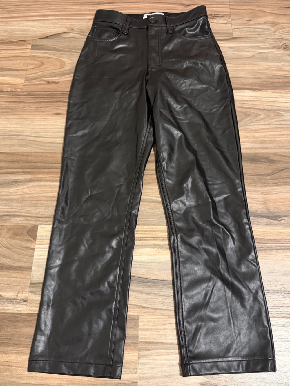 Abercrombie & Fitch Women’s Sz. 2S 90s Straight Ultra High Rise Curve Love Black